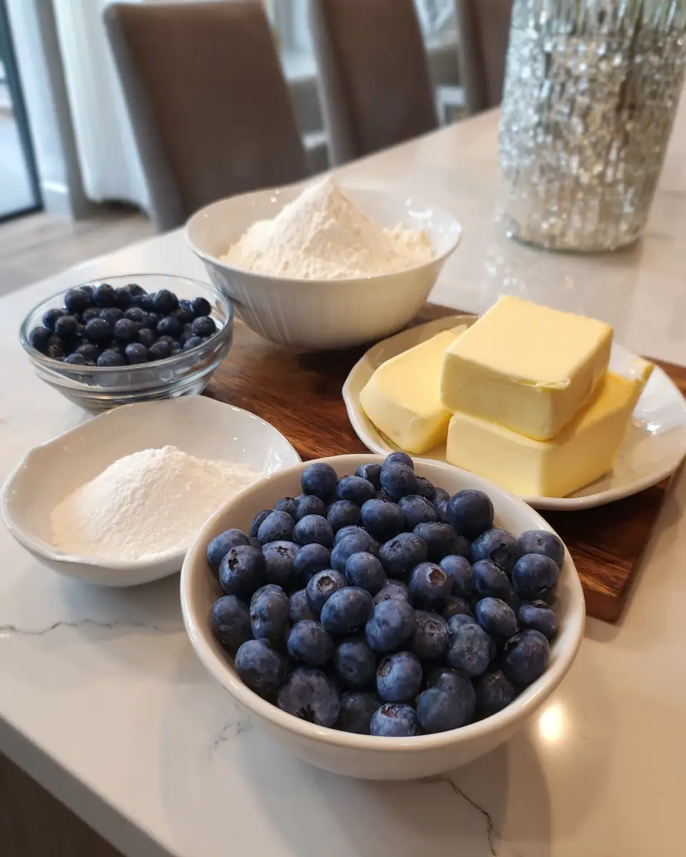 Ingredients for Indulge in the Sweet Symphony of Blueberry Cream Cheese Frosting