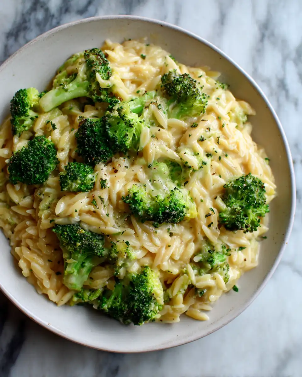 Creamy Broccoli Cheese Orzo: Your New Weeknight Obsession - Featured Image