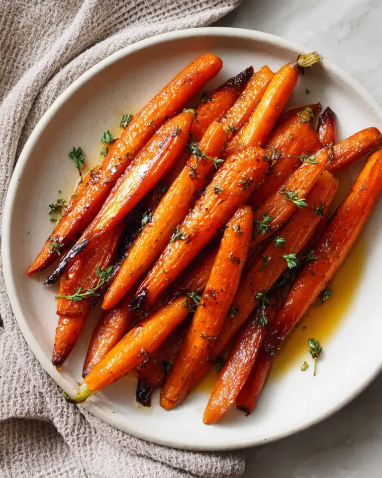 Caramelized Bliss: Brown Butter Maple Glazed Carrots Unveiled - Featured Image