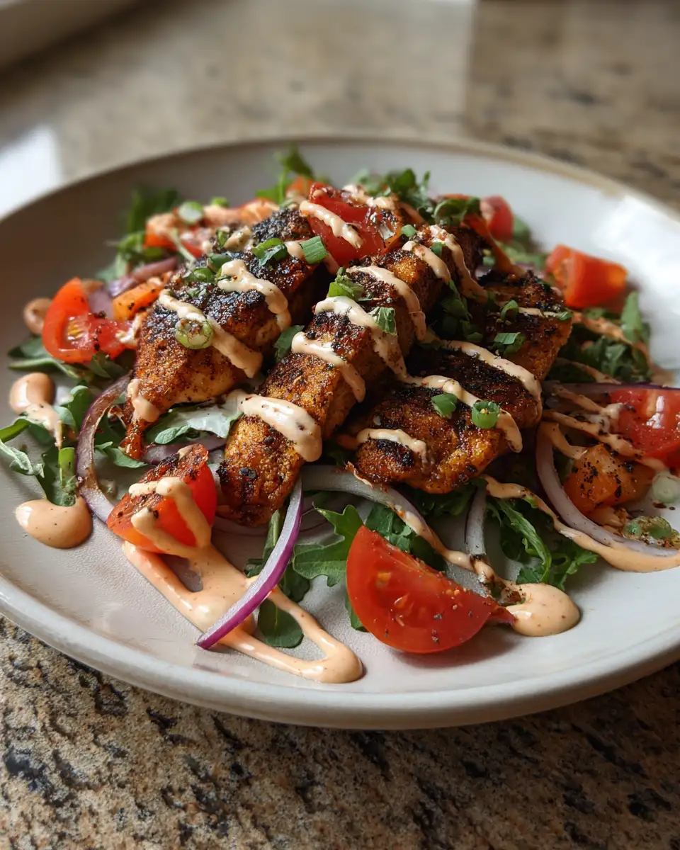 Final dish - Spice Up Your Meals with Zesty Cajun Mayo Magic