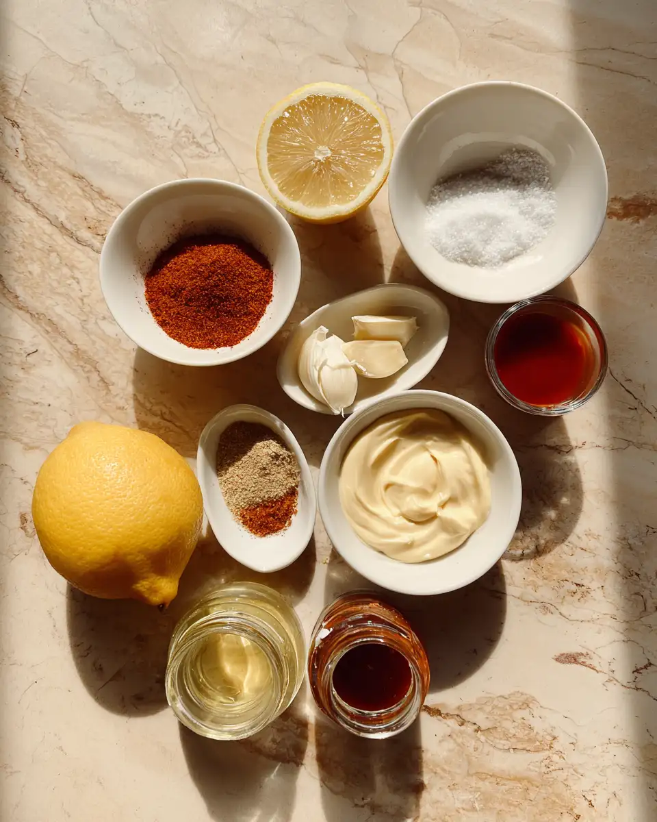 Ingredients for Spice Up Your Meals with Zesty Cajun Mayo Magic