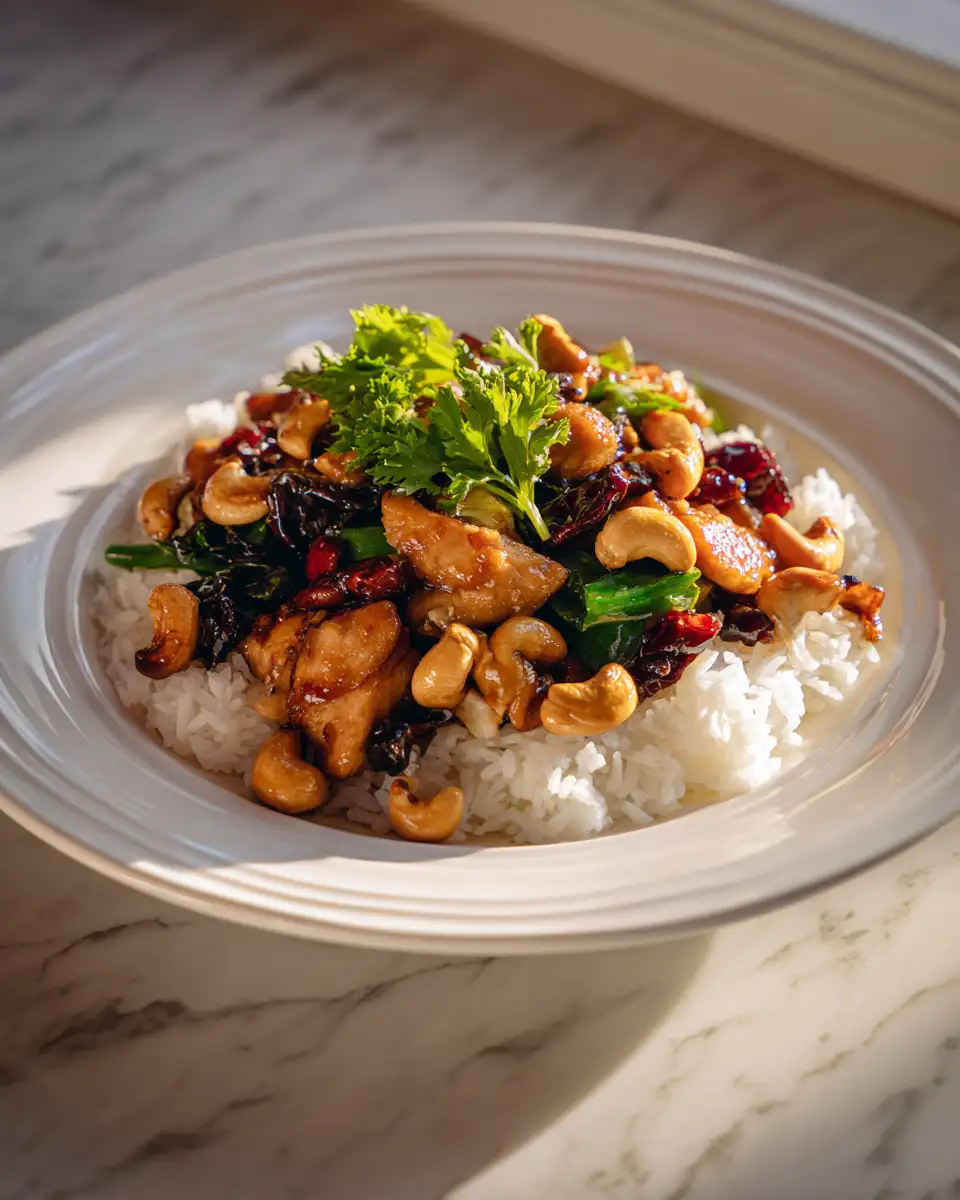 Irresistible Cashew Chicken: A Nutty Twist on a Classic Favorite - Featured Image