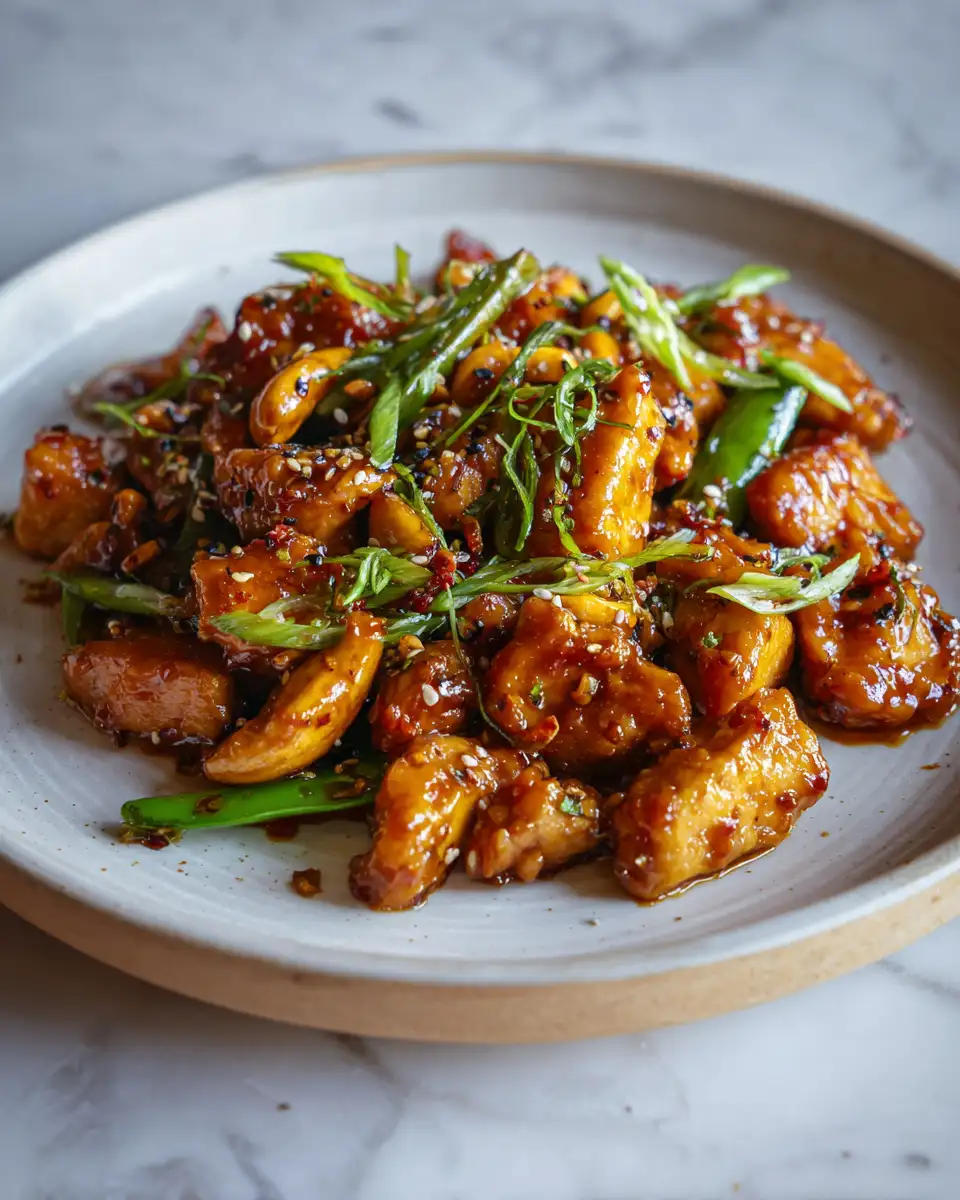 Irresistible Cashew Chicken: A Nutty Twist on a Classic Favorite 6 Final dish - Irresistible Cashew Chicken: A Nutty Twist on a Classic Favorite