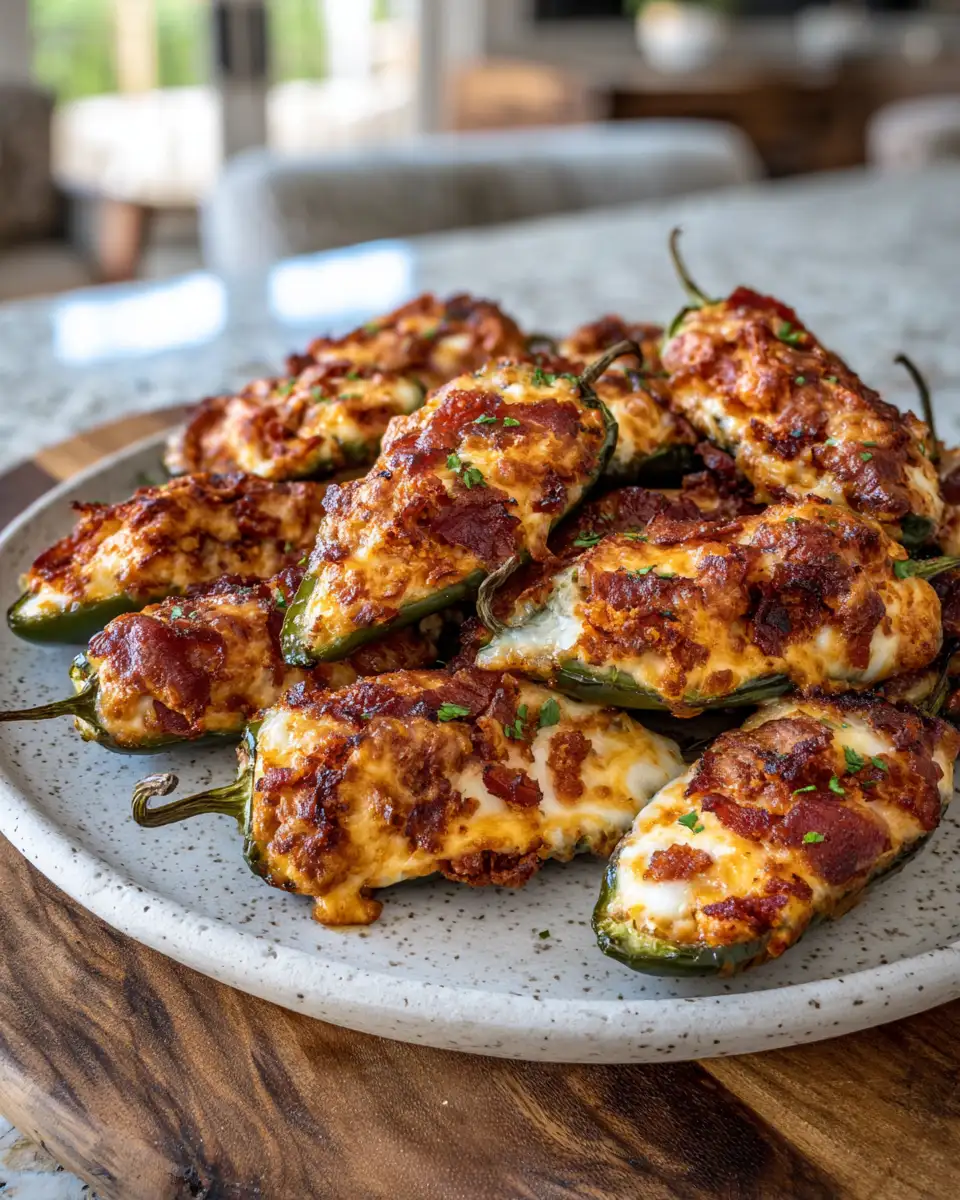 Spice Up Your Snack Game with Cheese and Chorizo Stuffed Jalapeños - Featured Image
