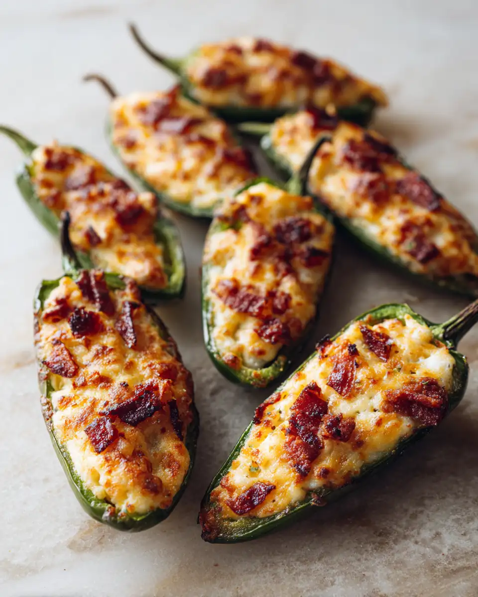 Final dish - Spice Up Your Snack Game with Cheese and Chorizo Stuffed Jalapeños