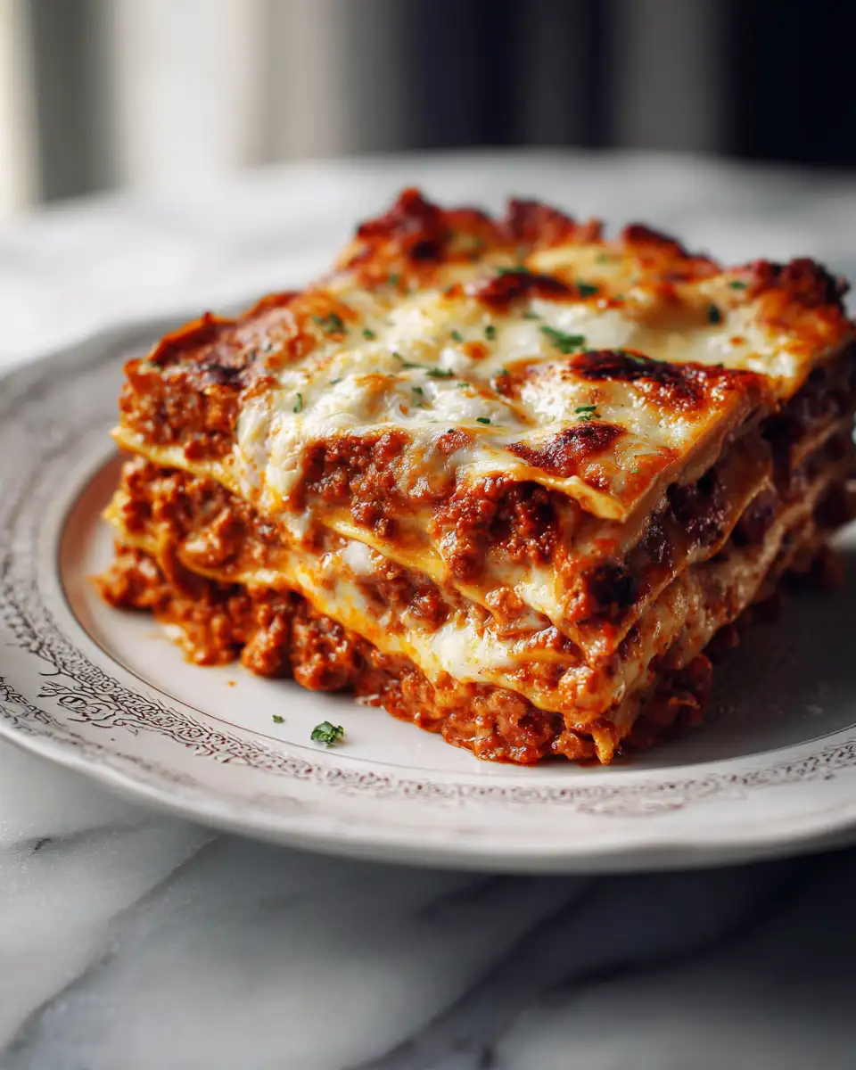 Ultimate Cheesy Lasagna: Dive into Layers of Stretchy Mozzarella Delight - Featured Image