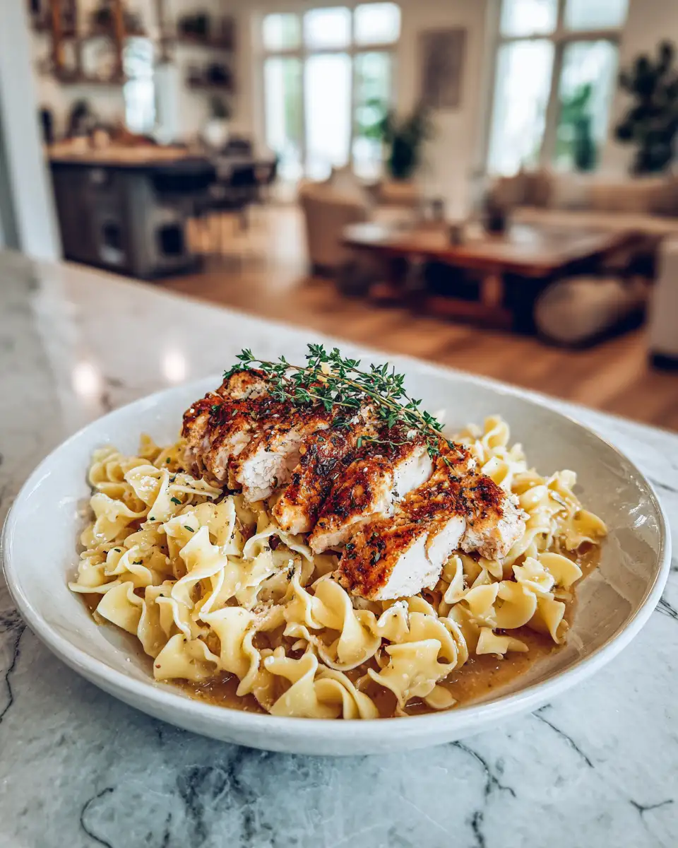 Savory Comfort: Chicken and Buttered Noodles Delight - Featured Image