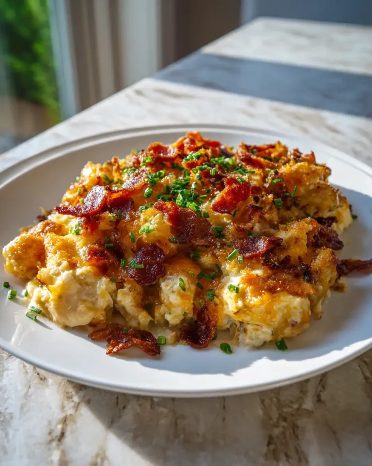 Savor the Flavor: Ultimate Chicken Bacon Ranch Casserole Delight - Featured Image