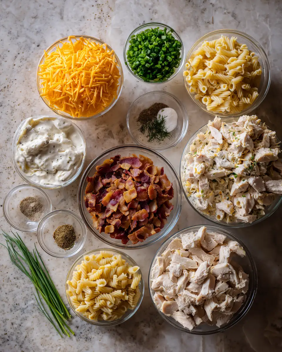 Savor the Flavor: Ultimate Chicken Bacon Ranch Casserole Delight 4 Ingredients for Savor the Flavor: Ultimate Chicken Bacon Ranch Casserole Delight