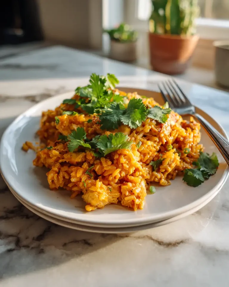 Savor the Flavor: Ultimate Chicken Enchilada Rice Casserole Delight - Featured Image