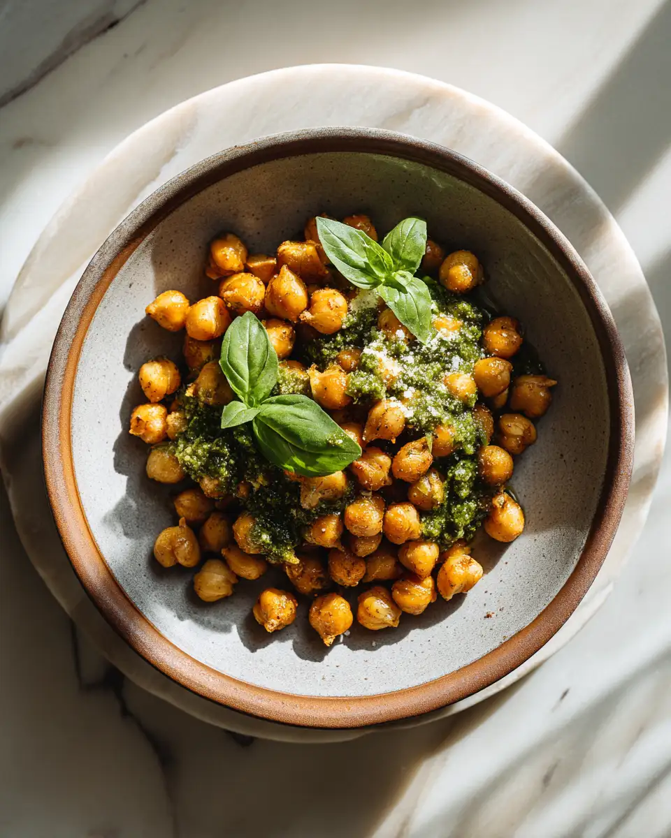 Chickpeas and Pesto: A Perfect Pairing for a Flavorful Feast 6 Final dish - Chickpeas and Pesto: A Perfect Pairing for a Flavorful Feast