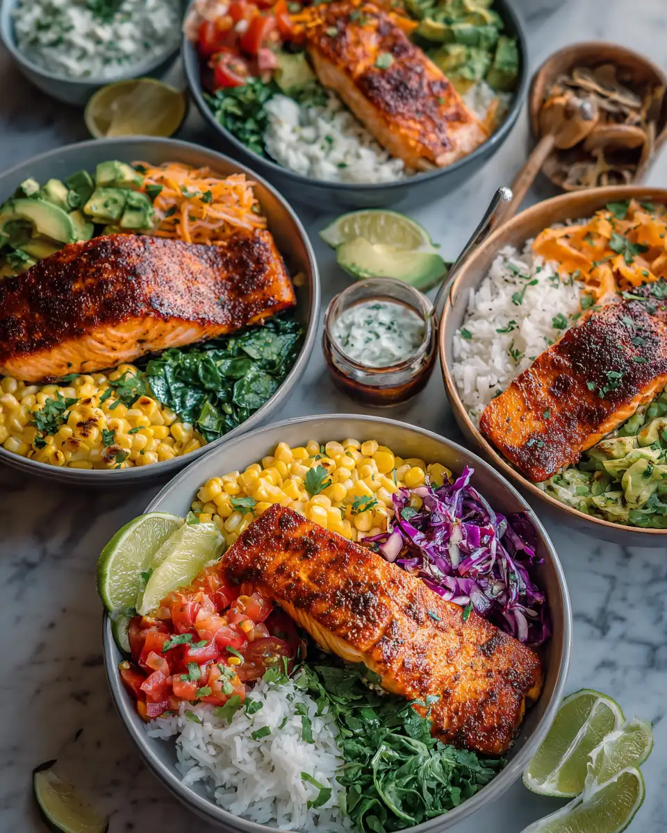 Spice Up Your Dinner Routine with Flavor-Packed Chipotle Salmon Bowls - Featured Image