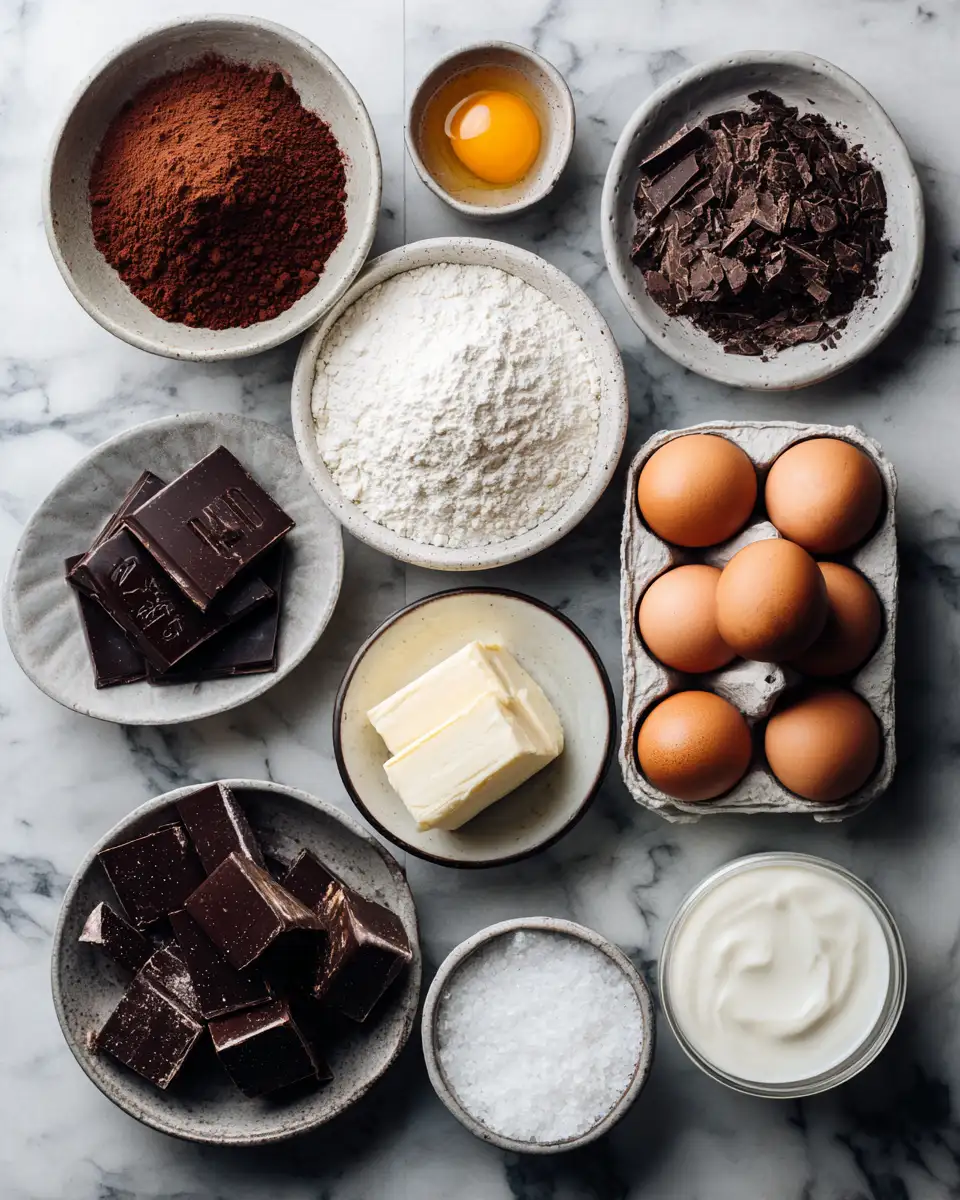 Ingredients for Indulge Your Sweet Tooth with Irresistible Chocolate Desserts