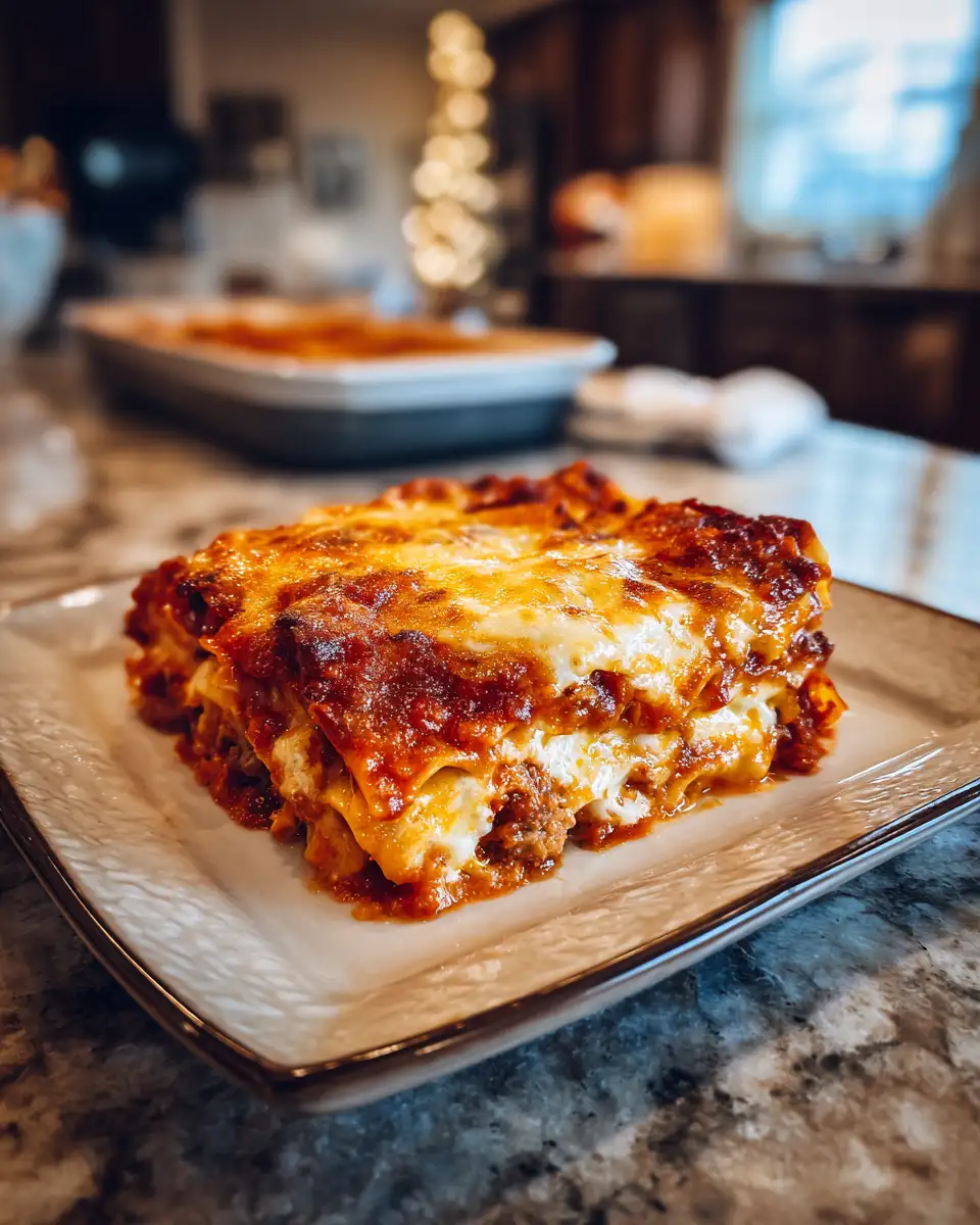 Twas the Night Before Christmas and All Through the House, Not a Creature Was Stirring Except for a Lasagna Lover's Spouse - Featured Image