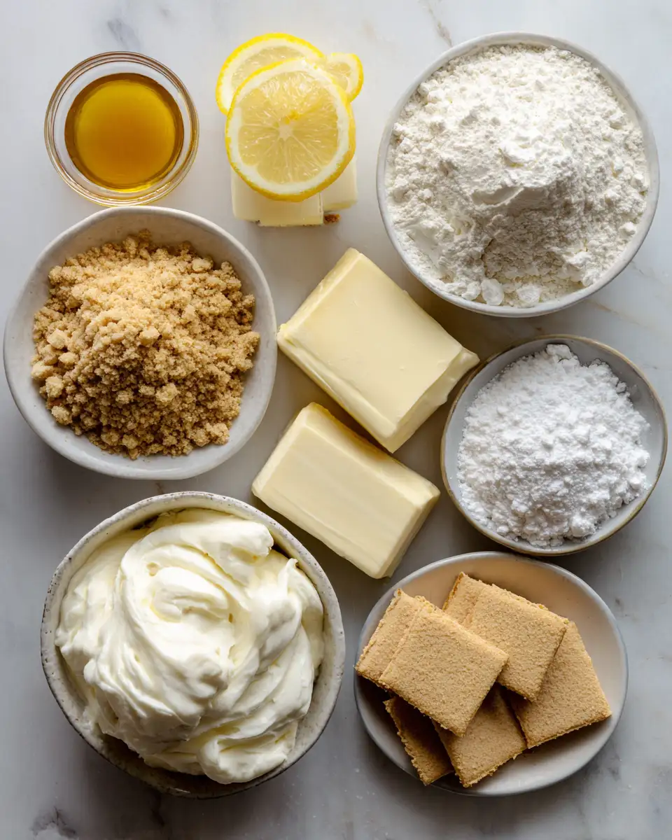Ingredients for Dreamy Indulgence with Creamy Cheesecake Desserts