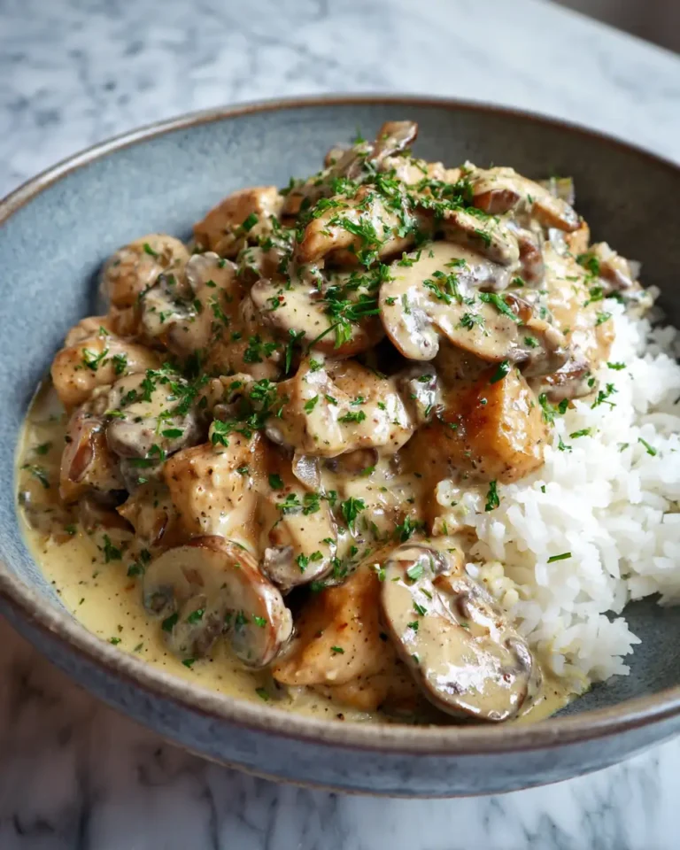 Savor the Flavor: Creamy Garlic Mushroom Chicken Delight - Featured Image
