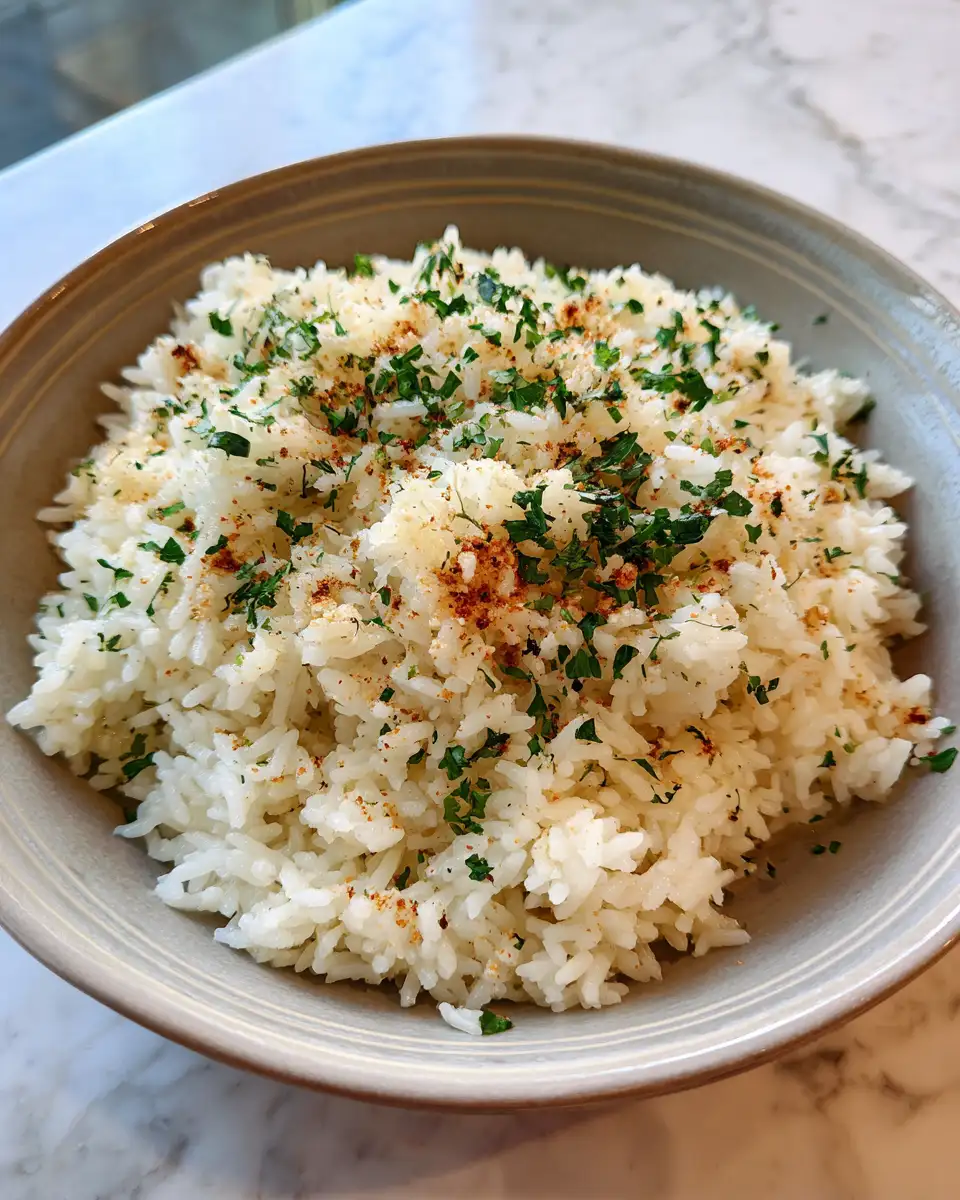 Final dish - Indulge in Comfort: Luxurious Creamy Parmesan Rice Made Simple