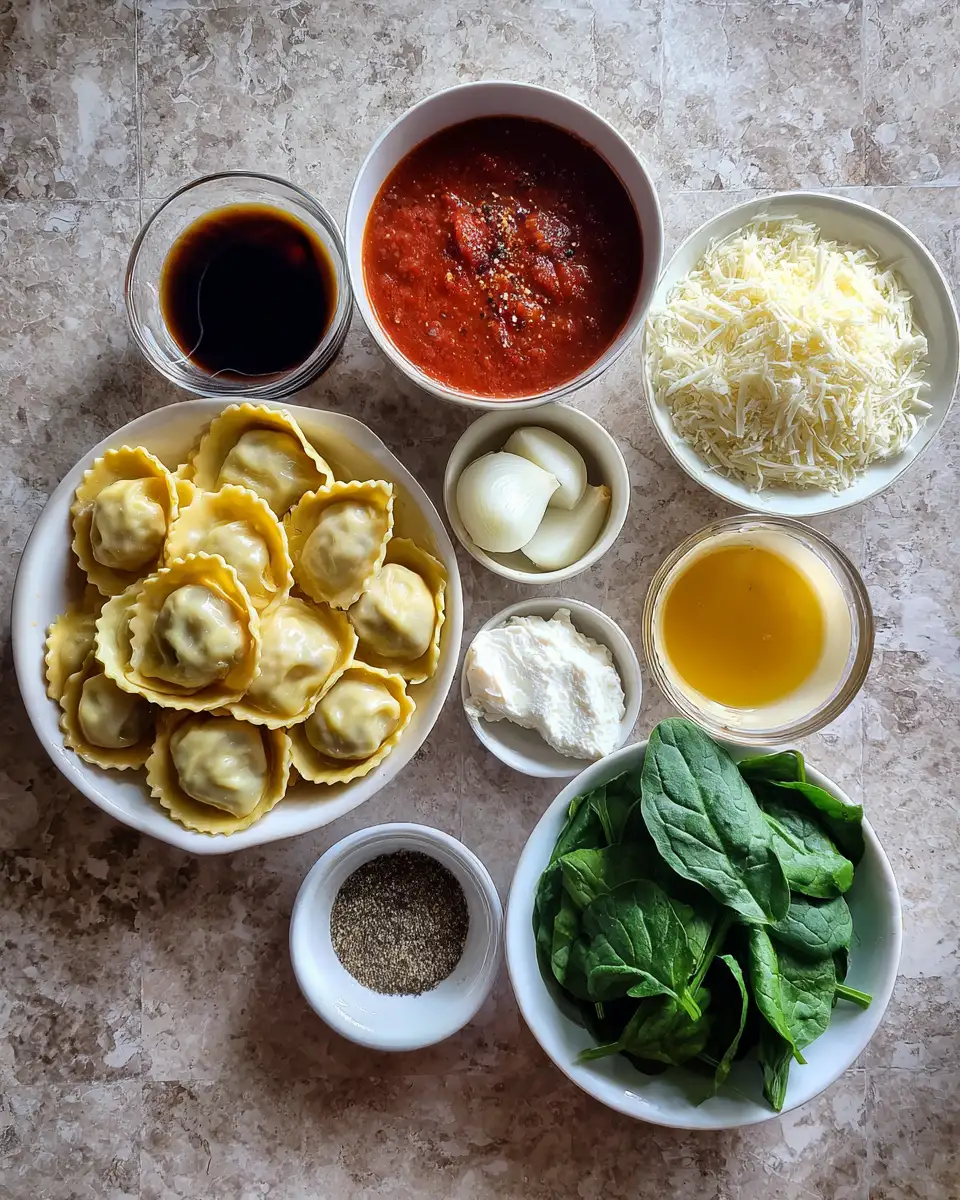 Ingredients for Indulge in Comfort with Creamy Ravioli Soup