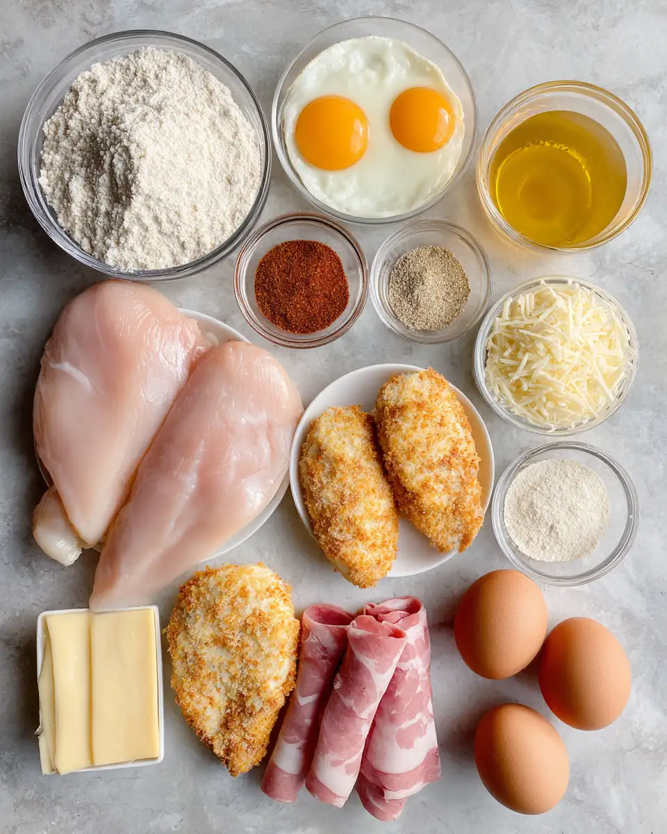 Mouthwatering Malibu Magic: Dive into Crispy Cheesy Chicken Delight 4 Ingredients for Mouthwatering Malibu Magic: Dive into Crispy Cheesy Chicken Delight