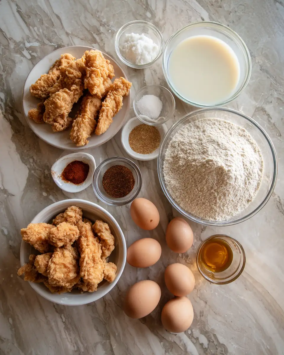 Crispy Chicken Tenders Lover's Ultimate Guide to Irresistible Crunch 4 Ingredients for Crispy Chicken Tenders Lover's Ultimate Guide to Irresistible Crunch