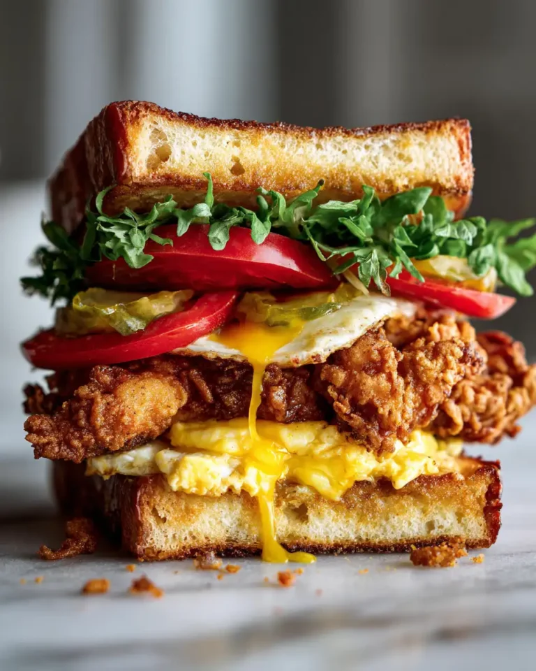 Crispy French Toast Fried Chicken Sandwich: A Brunch Revolution - Featured Image