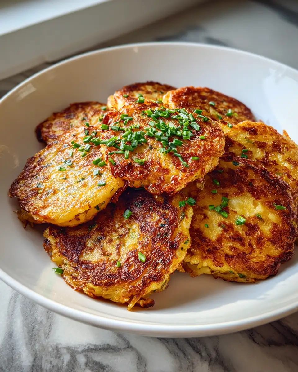 Final dish - The Secret to Perfectly Crispy Golden Potato Pancakes Every Time