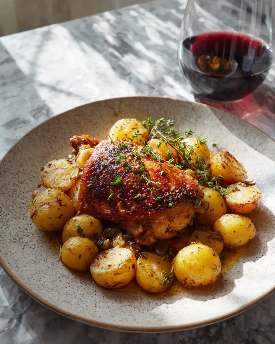 Savor the Symphony of French Chicken and Potatoes - Featured Image