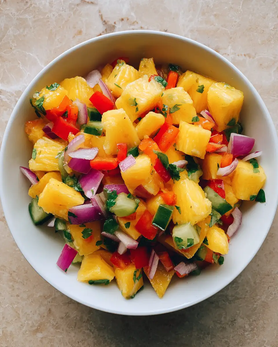 Tropical Twist: Elevate Your Dishes with Fresh Pineapple Pico de Gallo - Featured Image