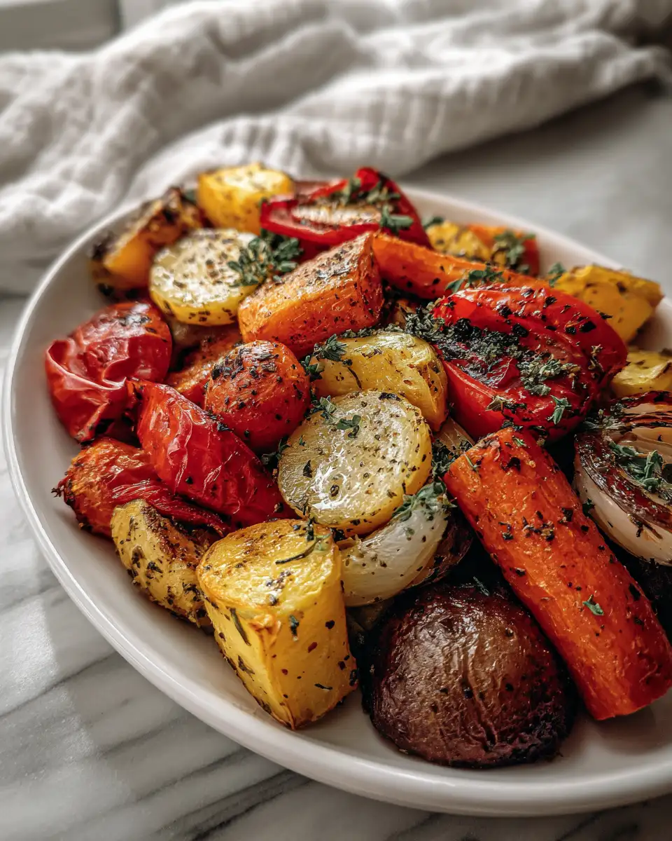 Savor the Flavor: Garlic Herb Roasted Vegetables Delight - Featured Image