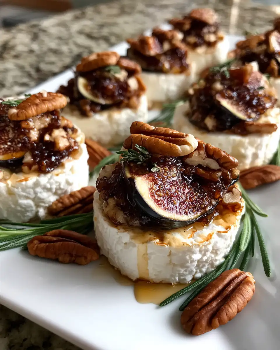 Delightful Bites: Goat Cheese Appetizer with Fig Jam and Pecans - Featured Image