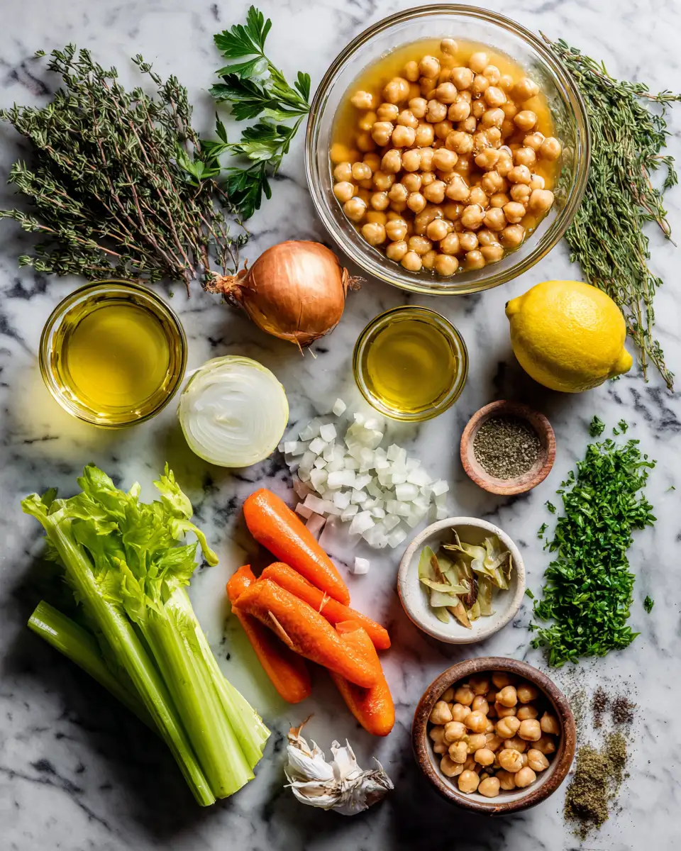 Warm Your Soul with Authentic Greek Chickpea Soup 4 Ingredients for Warm Your Soul with Authentic Greek Chickpea Soup