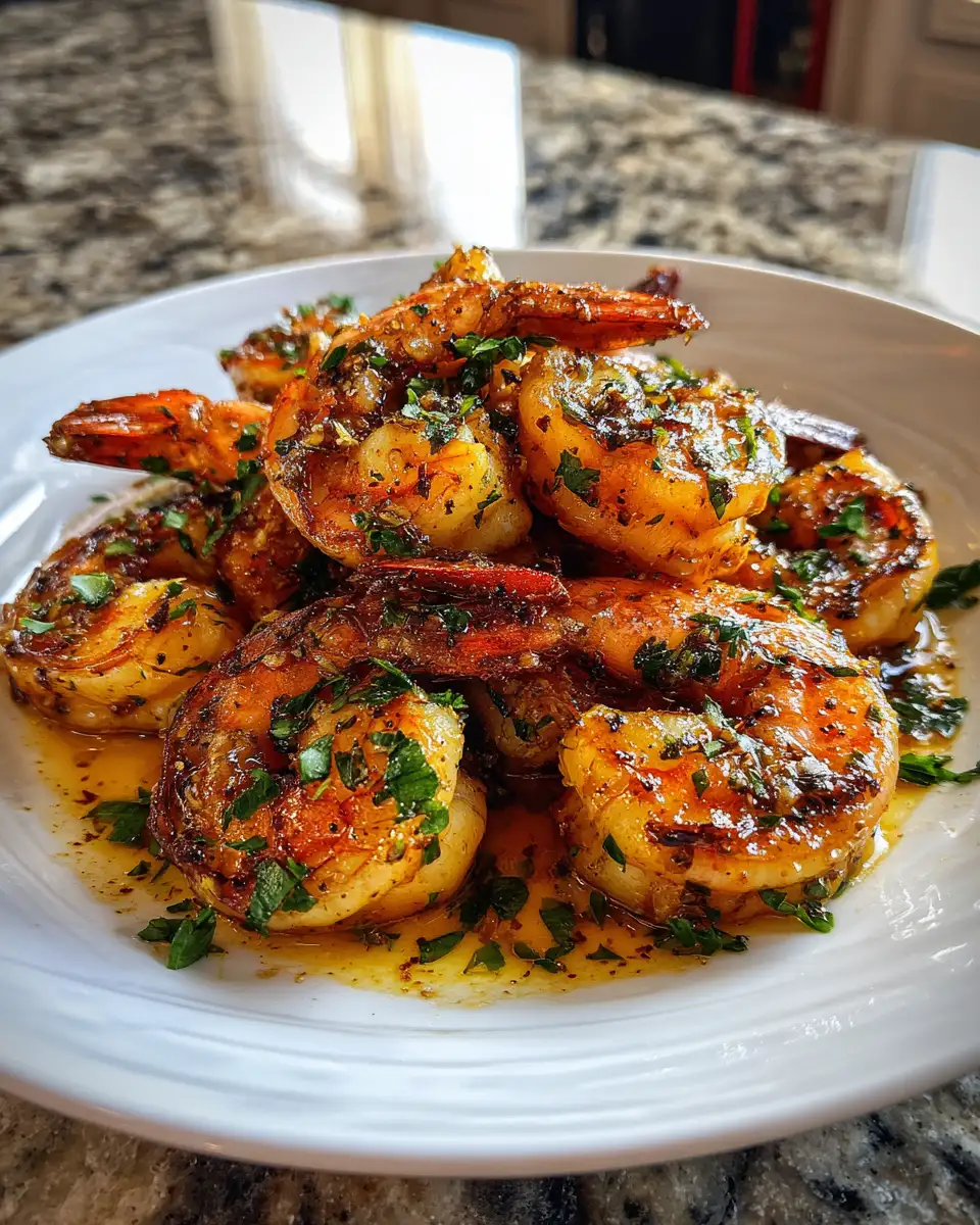 Final dish - Island Flavors Unleashed: Dive into the Irresistible World of Hawaiian Garlic Shrimp