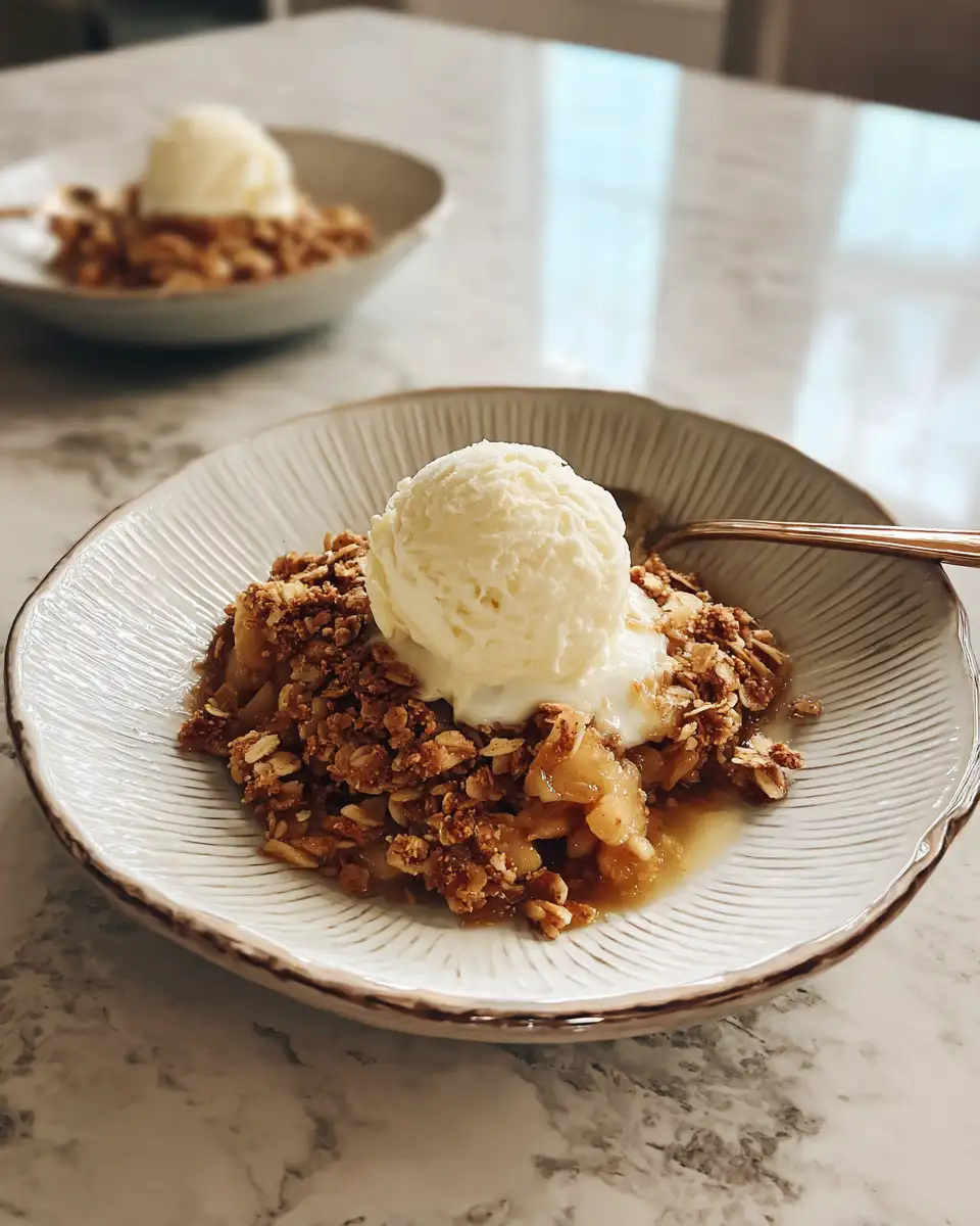 Final dish - Irresistibly Delicious: A Guilt-Free Guide to Healthy Apple Crisp
