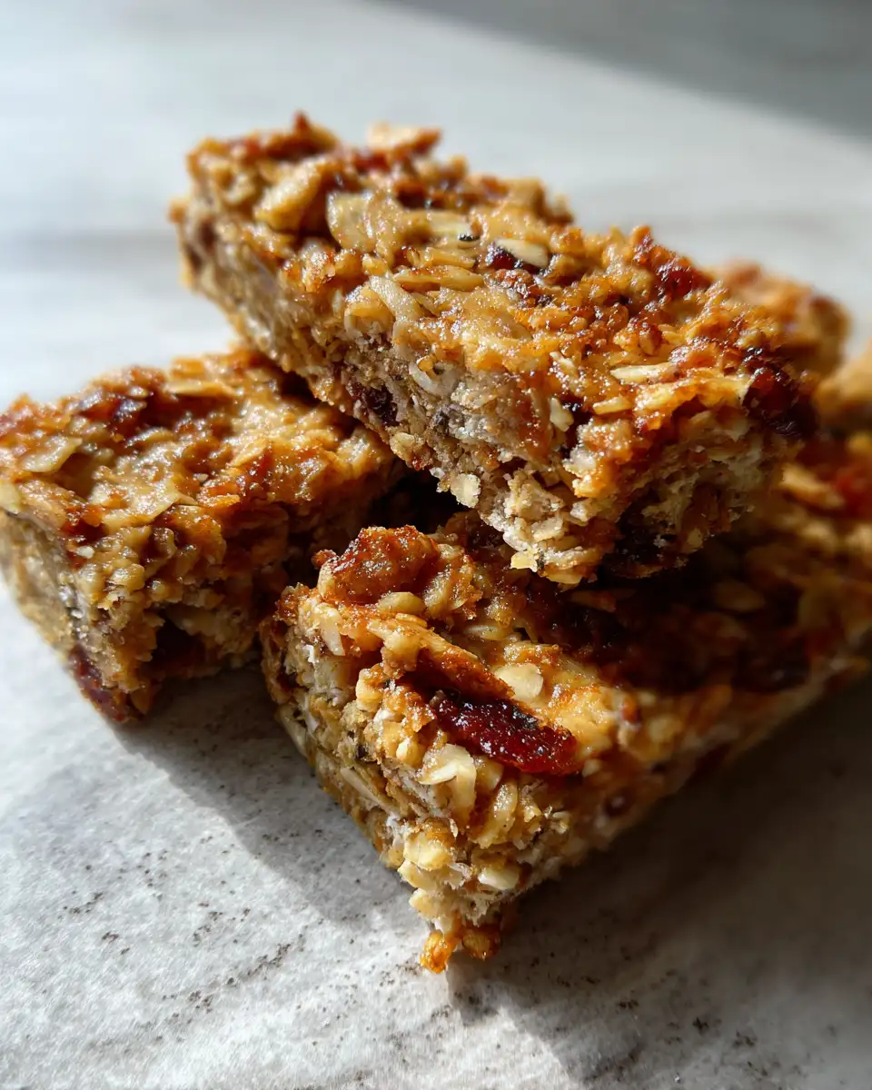 Final dish - Wholesome Chewy Granola Bars with Oats for a Guilt-Free Snack