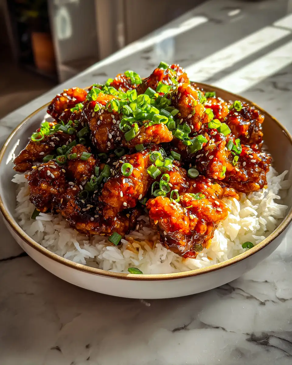 Spice Up Dinner with Irresistible Hoisin Sriracha Chicken 6 Final dish - Spice Up Dinner with Irresistible Hoisin Sriracha Chicken