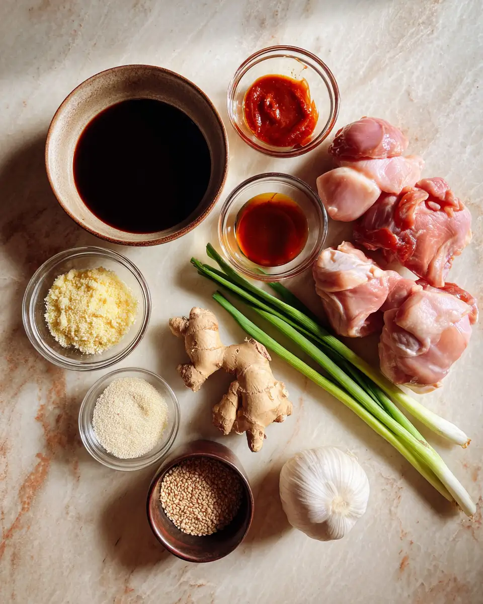 Spice Up Dinner with Irresistible Hoisin Sriracha Chicken 4 Ingredients for Spice Up Dinner with Irresistible Hoisin Sriracha Chicken
