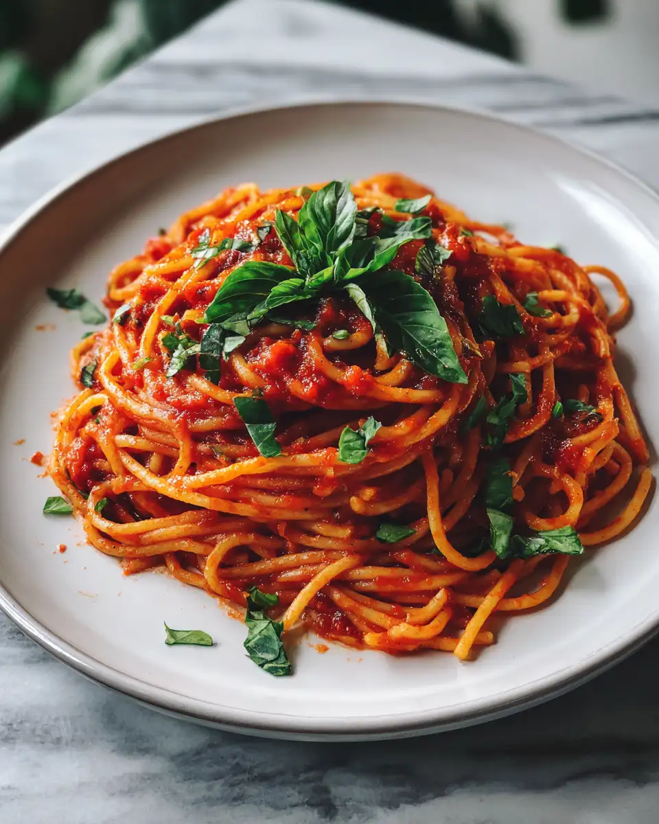 Final dish - Savor the Flavor: Crafting the Perfect Homemade Italian Tomato Sauce