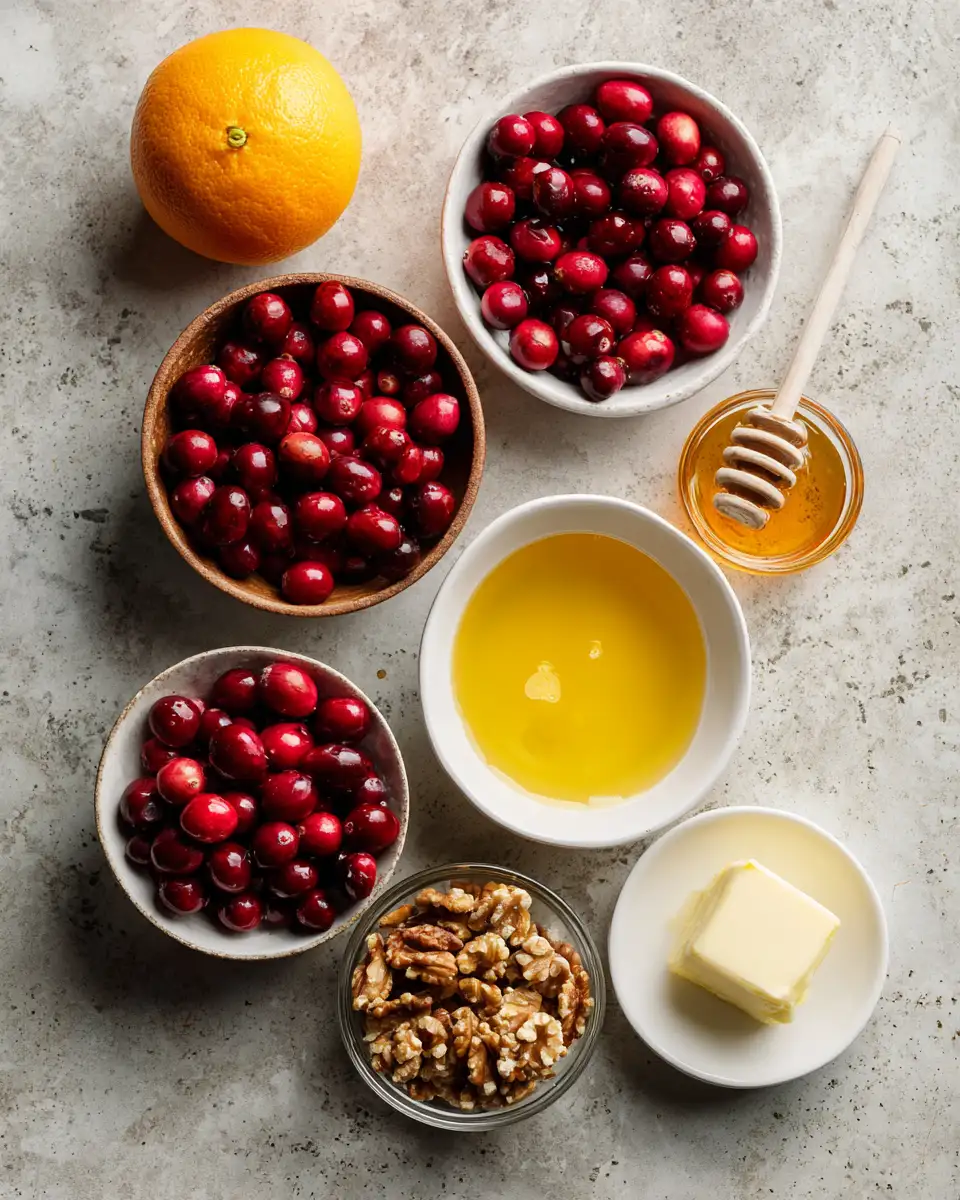 Ingredients for Sweet Harmony: Discover the Delightful Duo of Honey and Cranberries