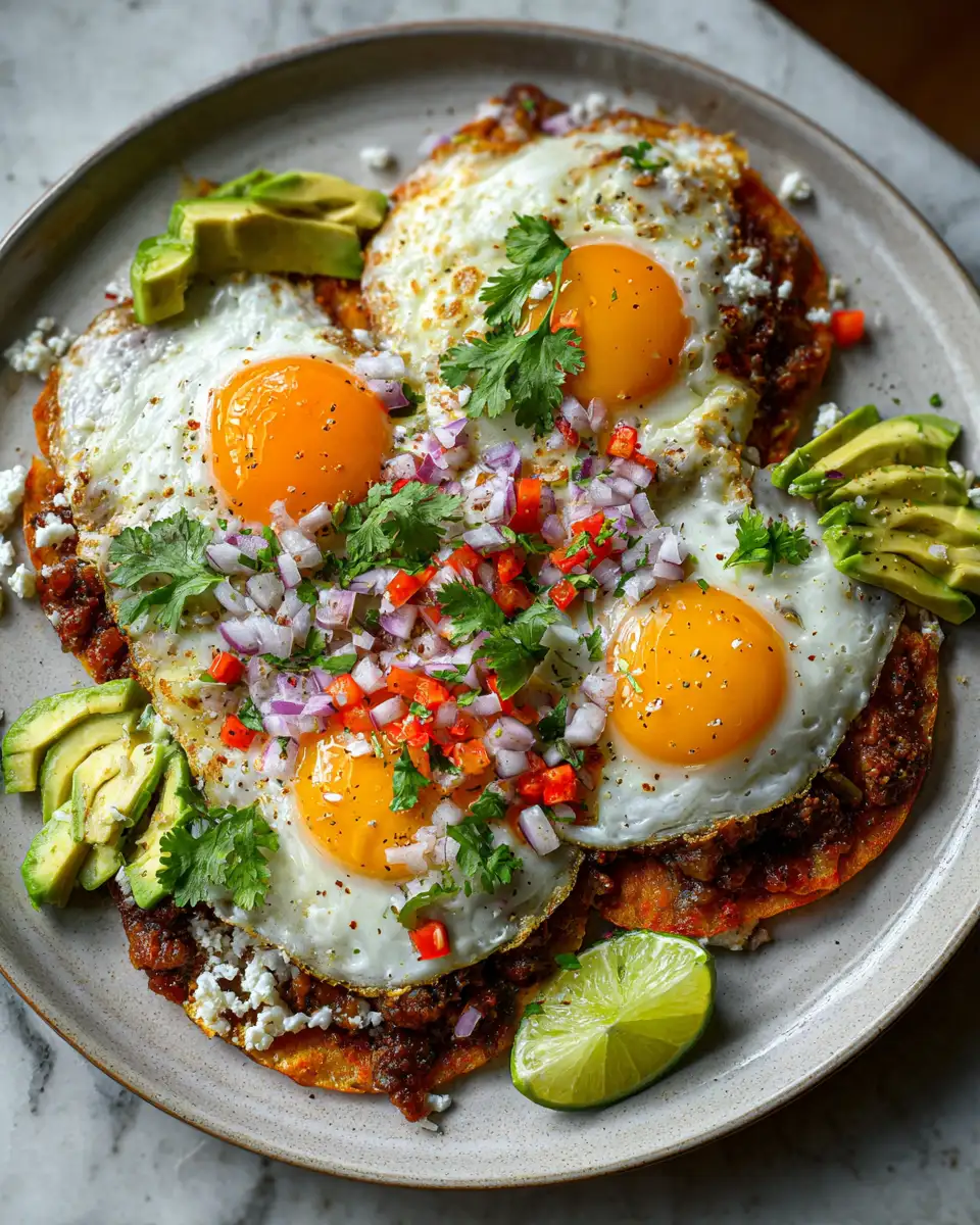 Final dish - Savor the Sunrise with Authentic Huevos Rancheros