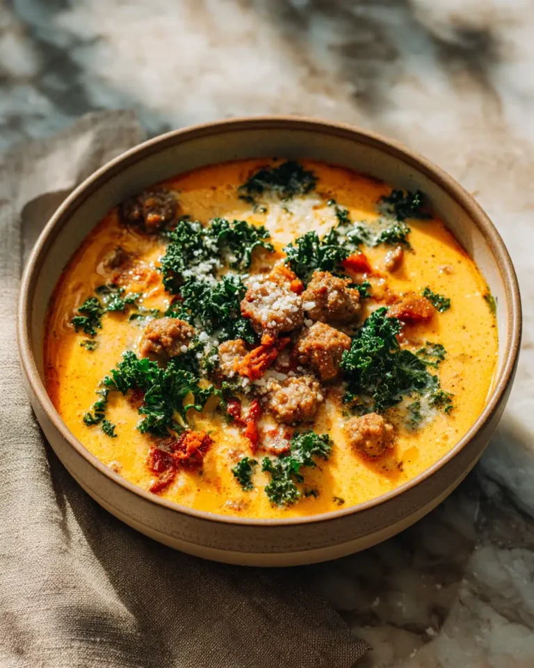 Savor the Flavors: Instant Pot Keto Tuscan Soup Delight - Featured Image