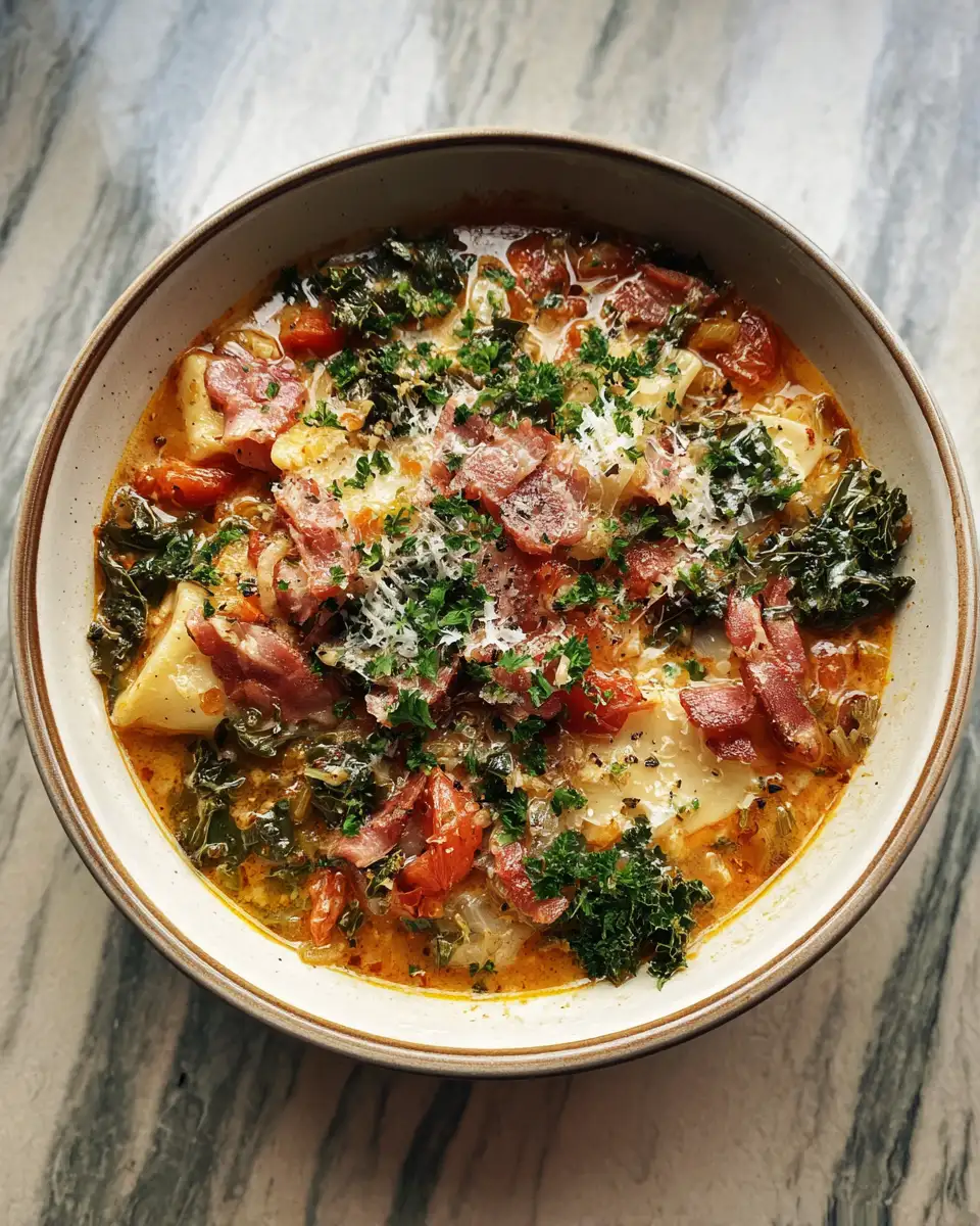 Savor the Flavors: Instant Pot Keto Tuscan Soup Delight 6 Final dish - Savor the Flavors: Instant Pot Keto Tuscan Soup Delight