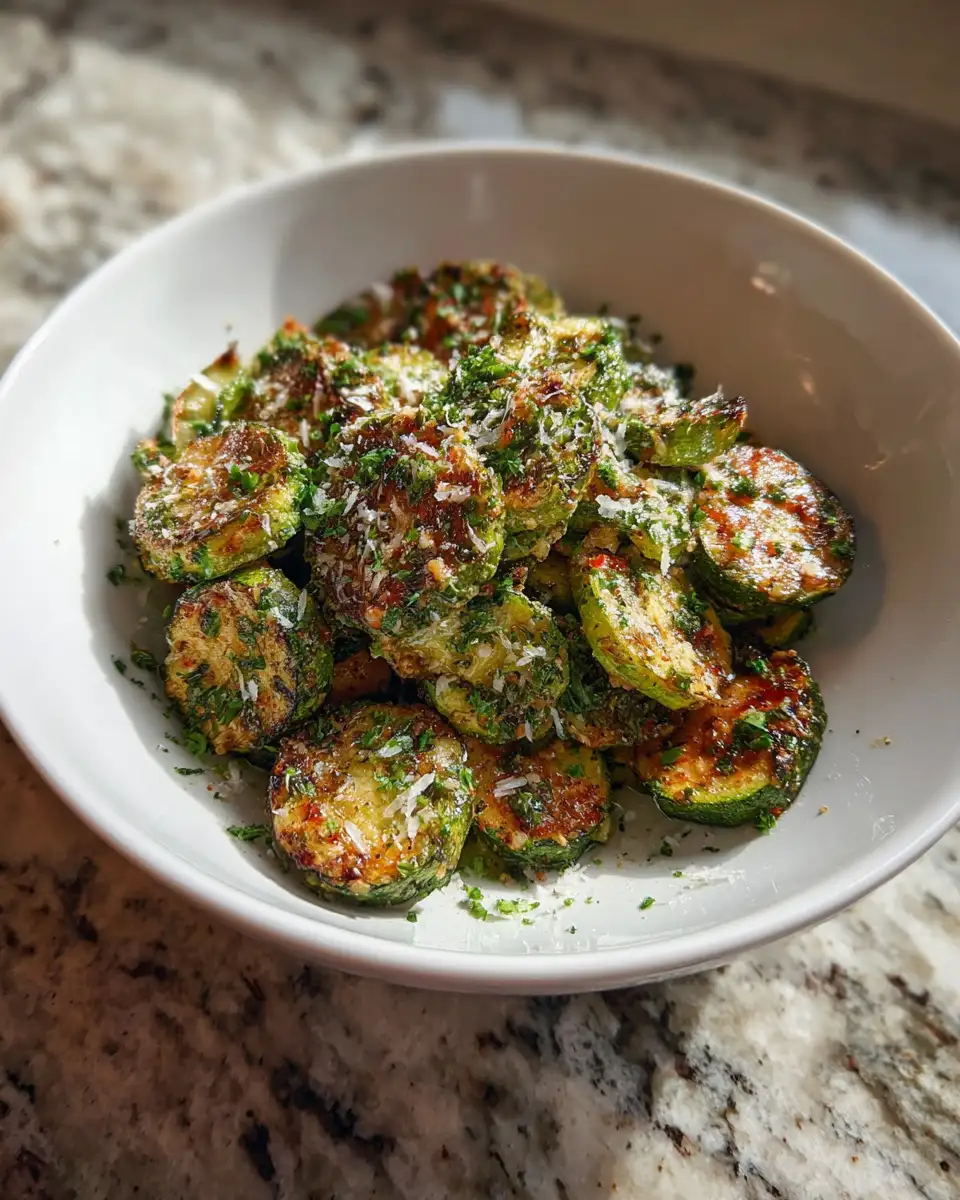 Final dish - Savor the Summer with Irresistible Italian Zucchini Garlic Bites