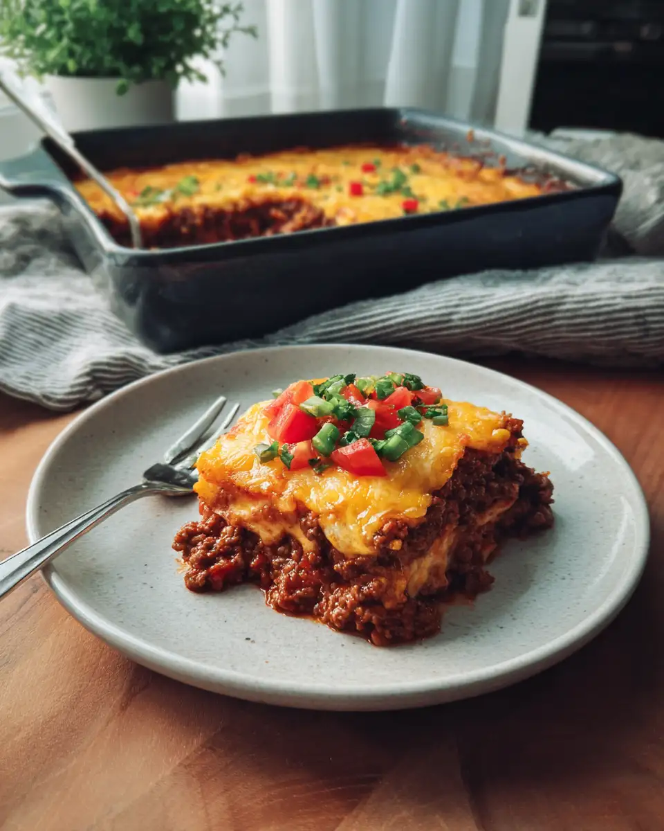 Flavor Fiesta: Ultimate Keto Mexican Ground Beef Casserole - Featured Image