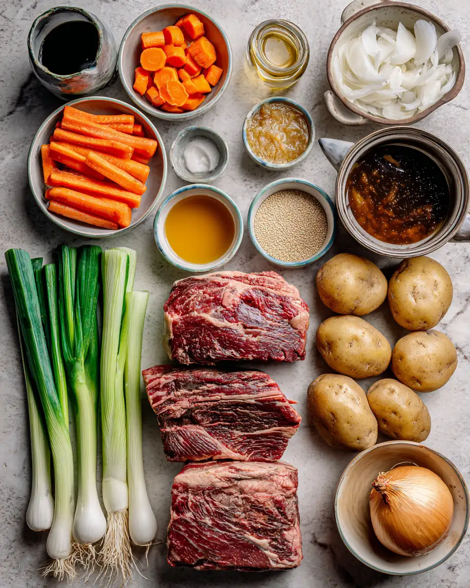 Ingredients for Savory Delight: Unveiling the Secrets of Korean Style Pot Roast