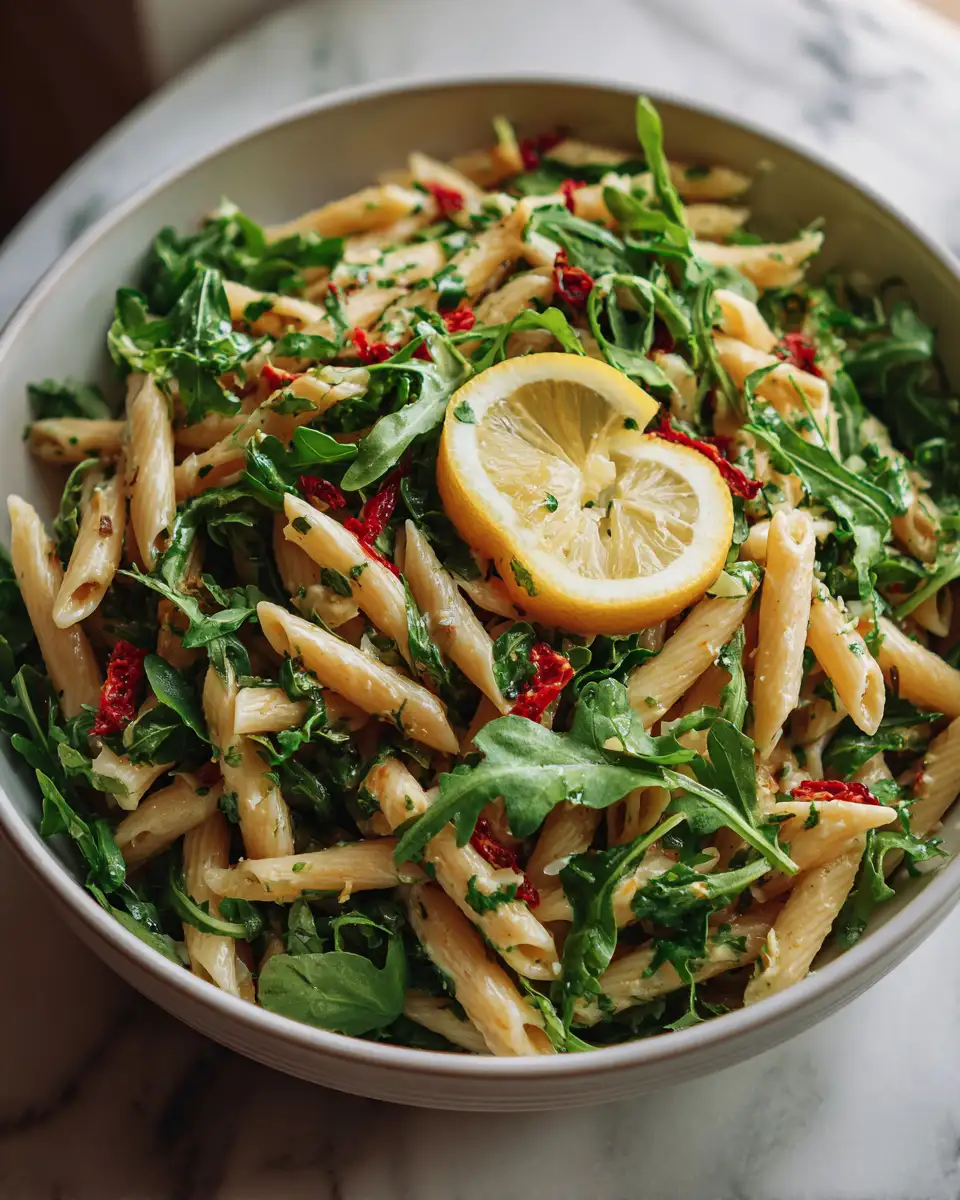 Zesty Lemon Arugula Pasta Salad: A Refreshing Twist on Your Favorite Dish - Featured Image