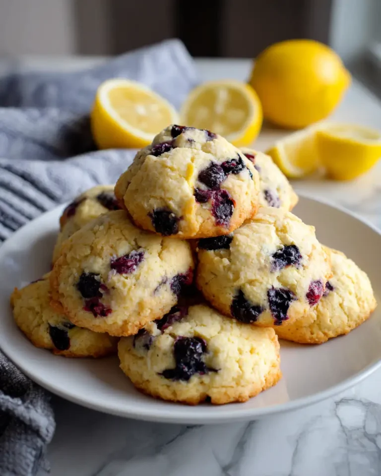 Zesty Lemon Blueberry Cookies: A Bite of Sunshine - Featured Image