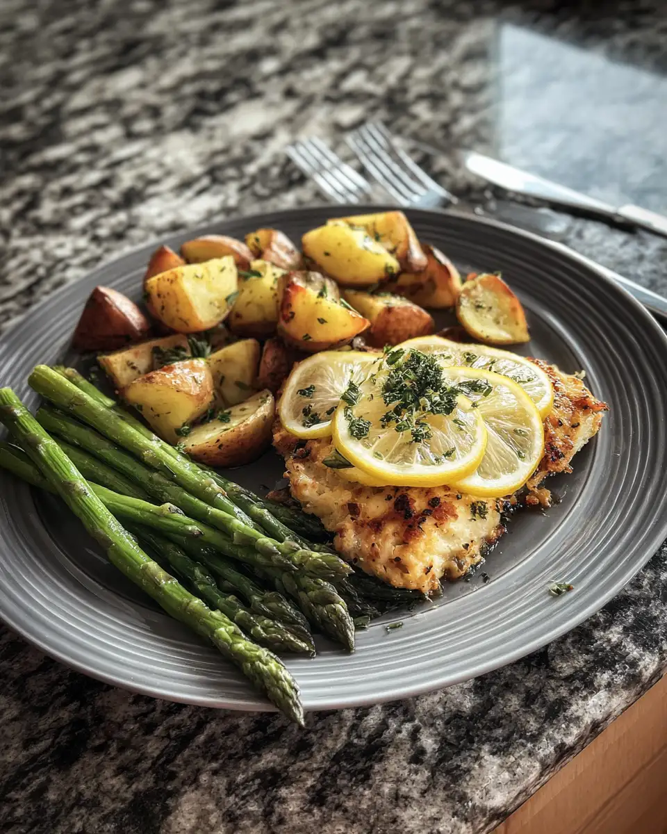 Zesty Lemon Parmesan Chicken: A Flavorful Twist on a Classic Dish - Featured Image