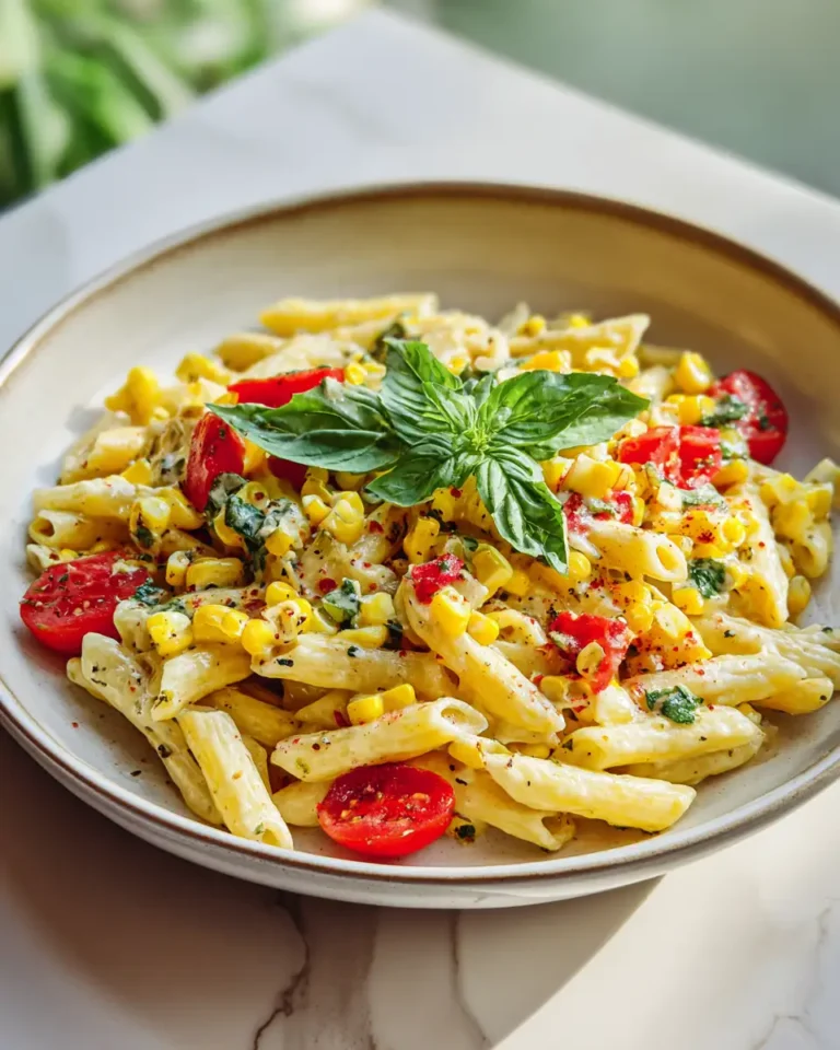 Savor the Flavors of Loaded Street Corn Pasta Delight - Featured Image