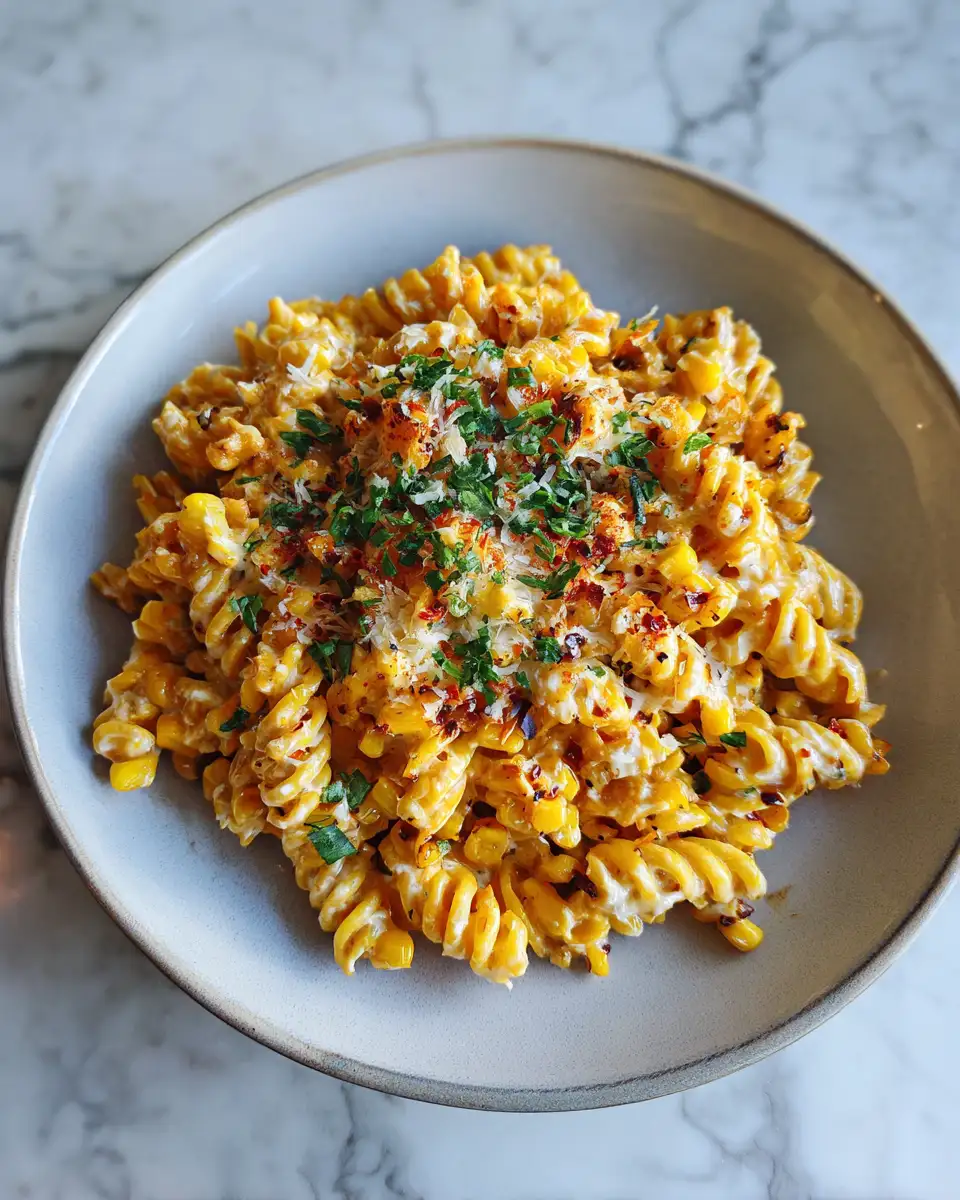 Savor the Flavors of Loaded Street Corn Pasta Delight 6 Final dish - Savor the Flavors of Loaded Street Corn Pasta Delight