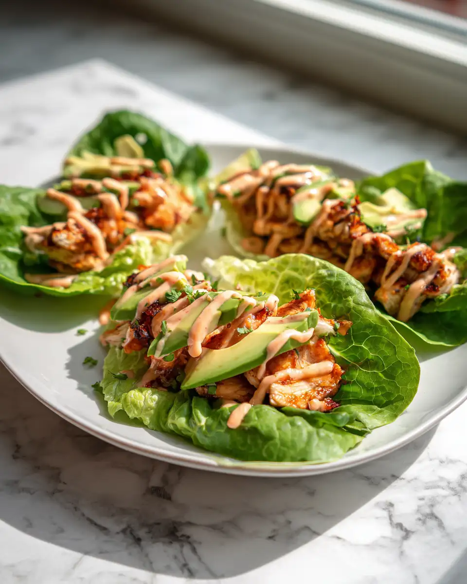 Low Carb Chicken Club Lettuce Wraps That Satisfy Your Cravings - Featured Image